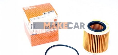 Фільтр оливний VW/Seat/Skoda 1.2i 09- MAHLE / KNECHT OX360D (фото 1)