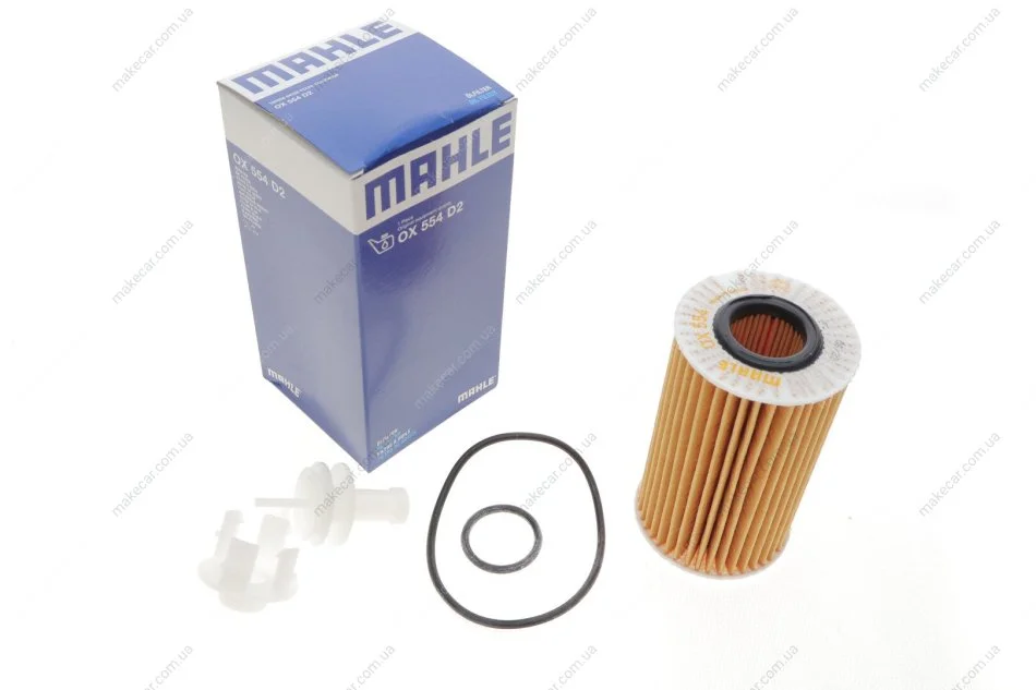 <strong>Фільтр оливний Toyota Land Cruiser 4.5D/4.6i 08- MAHLE OX 554D2 (фото 1)</strong>