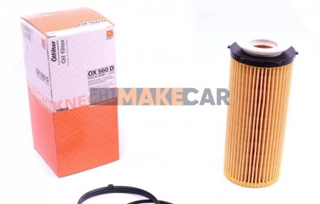 Фільтр оливний BMW 3 (E90-E93) 09- MAHLE / KNECHT OX560D