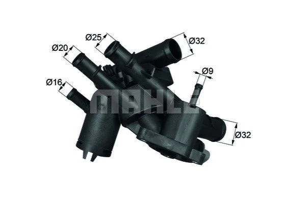 <strong>Термостат, охолоджуюча рідина MAHLE TM 4 109 (фото 1)</strong>
