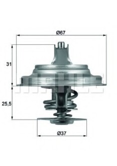 Термостат MAHLE / KNECHT TX 25 80D (фото 1)