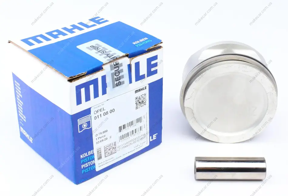 <strong>Поршень в комплекті на 1 циліндр, STD MAHLE 011 08 00 (фото 1)</strong>