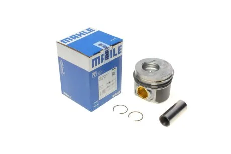 Поршень з кільцями VW 81.51 2.0TDI BPW/BMM/BMP/BSS/BWW/CBHA (CYL 3-4) (вир-во) для Volkswagen, Skoda, Seat, Audi MAHLE 028 07 02 фото товару
