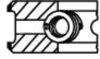 <strong>Кільця поршневі,комплект MAHLE 039RS001200N0 (фото 3)</strong>