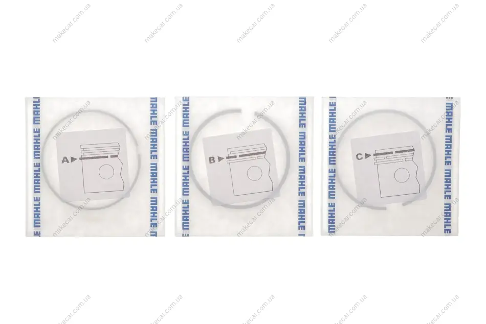 <strong>Кільця поршневі MAHLE 081 RS 00128 0N0 (фото 1)</strong>