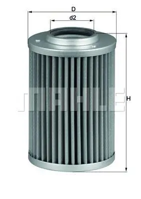 <strong>Масляний фiльтр MAHLE HX40 (фото 1)</strong>
