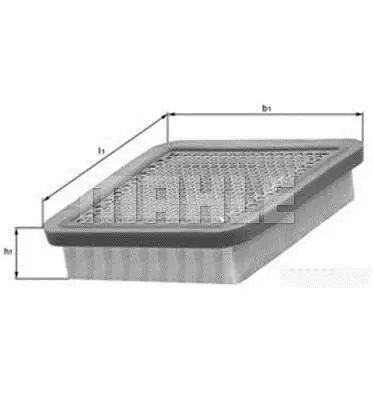 <strong>Повітряний фільтр MAHLE LX1010 (фото 1)</strong>