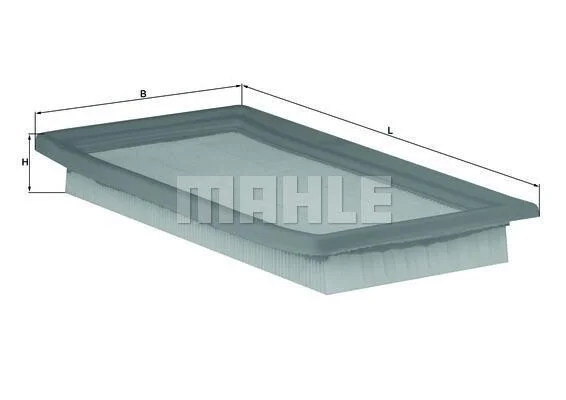 <strong>Фільтр повітряний 1.7D 8V FIAT Punto 93-99 MAHLE LX480 (фото 1)</strong>