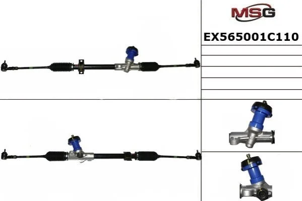 <strong>Рульовий механізм (рейка) в зборі MANDO EX565001C110 (фото 1)</strong>