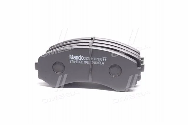 <strong>Колодки гальмові дискові передні MANDO MPA09 (фото 1)</strong>