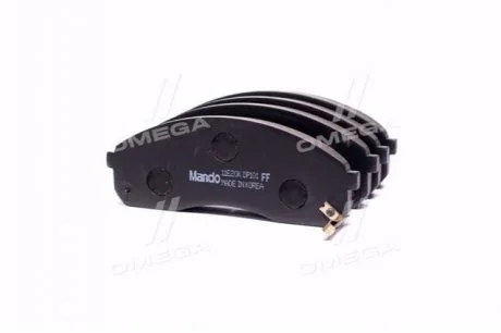 Колодки гальмові дискові передні для MANDO MPK13 фото товару