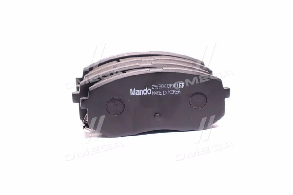 <strong>Тормозные колодки дисковые передние MANDO MPK34 (фото 1)</strong>