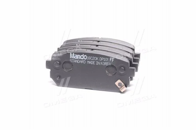 <strong>Колодка тормозная диск. задн. (58302-1DA00) Kia Carens 2.0 (04-) MANDO MPK35 (фото 1)</strong>