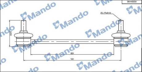 Тяга стабілізатора MANDO MSC010099 фото товара