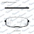 <strong>Колодки гальм. HYUNDAI I30, CEED передн. (вир-во Mando) MANDO RMPK36NS (фото 1)</strong>