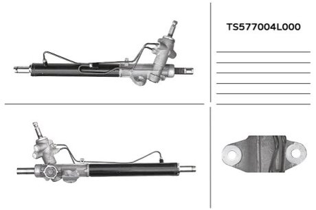 Рульовий механізм (рейка) в зборі MANDO TS577004L000 фото товару