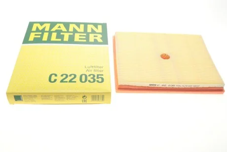 Повітряний фільтр для MANN C22035 фото товару