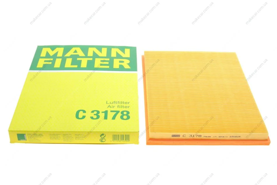 <strong>Фильтр воздушный MANN C 3178 (фото 1)</strong>