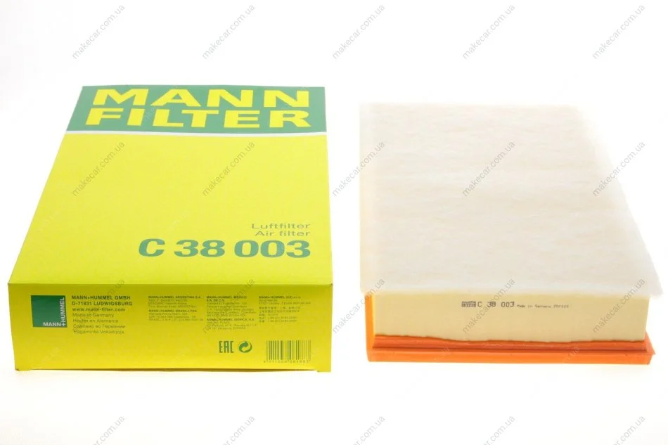 <strong>Повітряний фільтр MANN C 38 003 (фото 1)</strong>