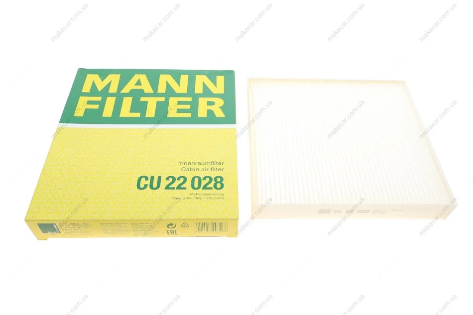 <strong>Фільтр салону MANN CU 22 028 (фото 1)</strong>