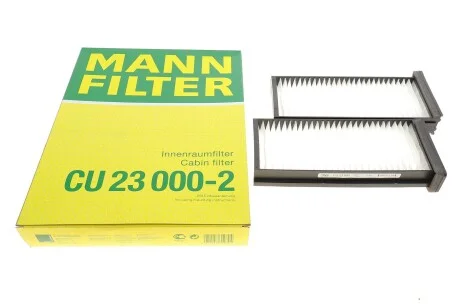 Фільтр, повітря у внутрішній простір для MANN CU 23 000-2 фото товару