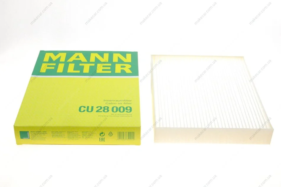 <strong>Фільтр салону MANN CU 28 009 (фото 1)</strong>