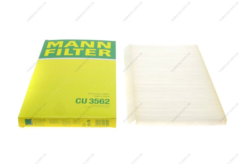 <strong>Фільтр салону MANN CU 3562 (фото 1)</strong>