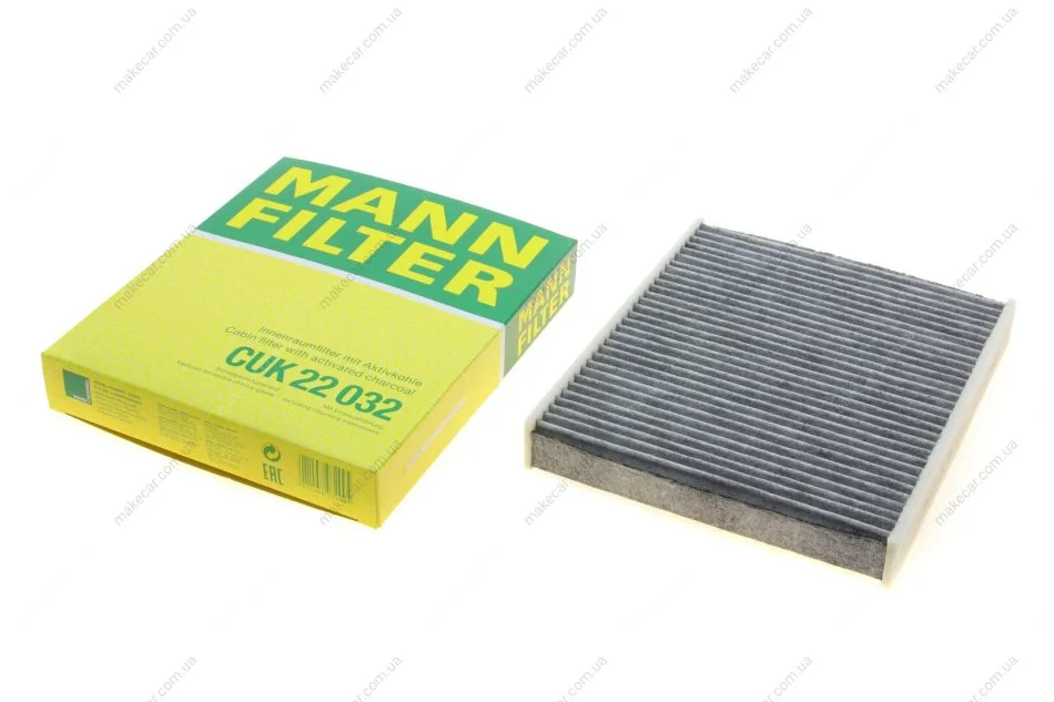 <strong>Фільтр салону вугільний MANN CUK 22032 (фото 1)</strong>