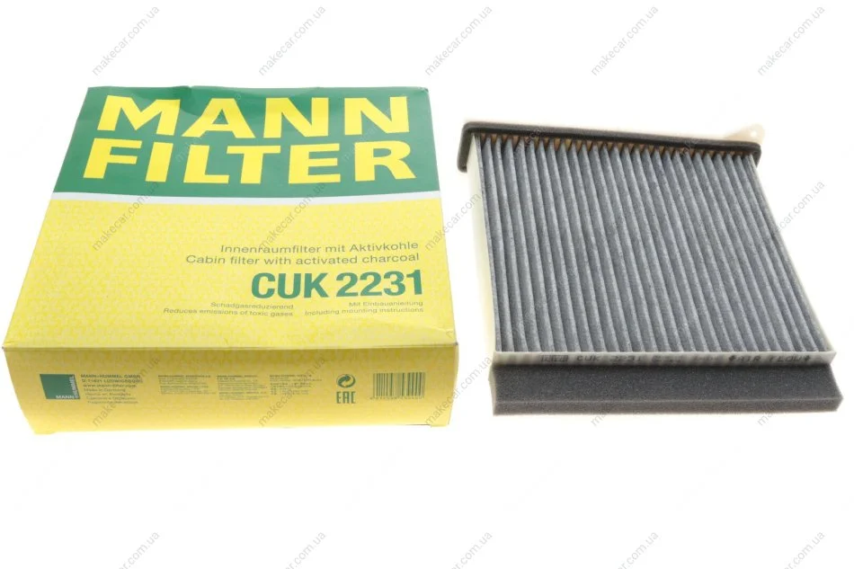 <strong>Фильтр салонный MANN CUK 2231 (фото 1)</strong>