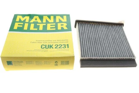 Фільтр салону для Mitsubishi MANN CUK 2231 фото товару