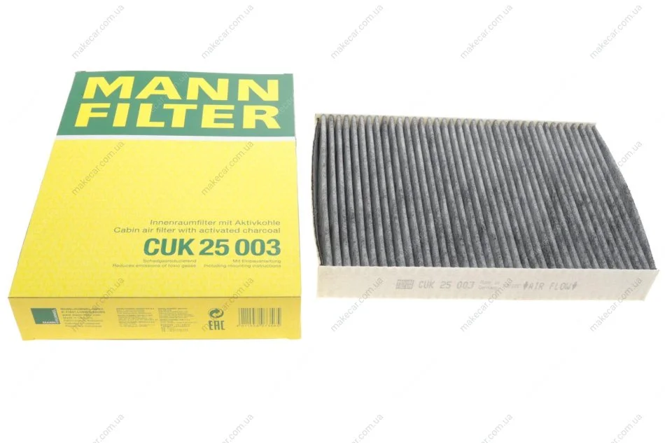 <strong>Фильтр салона MANN CUK 25 003 (фото 1)</strong>