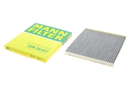 Фільтр салону вугільний (вир-во) для MANN CUK 26 017 фото товару