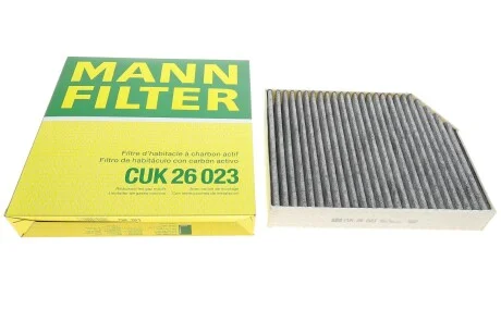 Фільтр салону MB W205/213 (вугільний) для Mercedes MANN CUK 26 023 фото товару