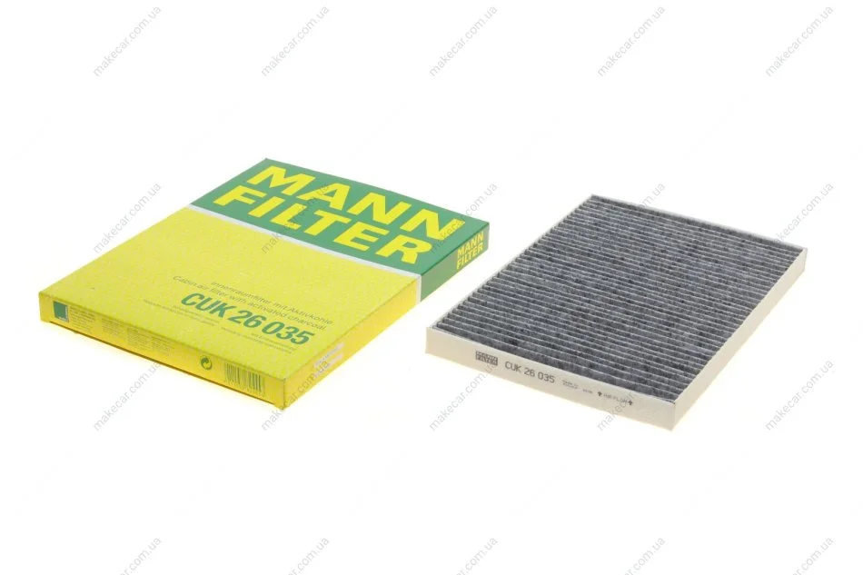 <strong>Повітряний фільтр салона MANN CUK 26035 (фото 1)</strong>