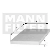 <strong>Фільтр салону MANN CUK36003 (фото 1)</strong>