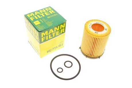 Фільтр масляний для MANN HU 711/6Z фото товару