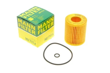Фільтр масляний для MANN HU711X фото товару