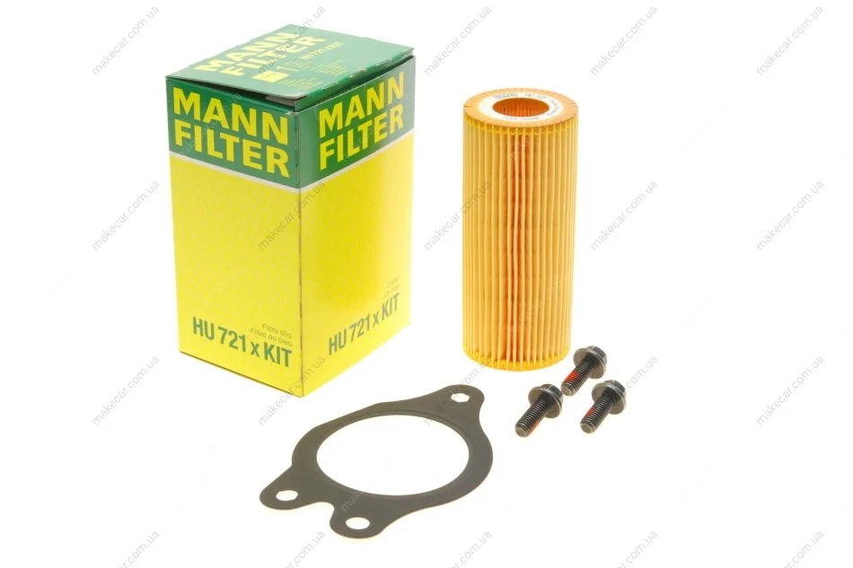 <strong>Фільтр масляний MANN HU 721 X KIT (фото 1)</strong>