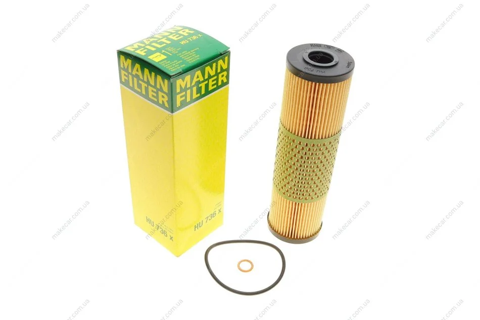 <strong>Фільтруючий елемент масляного фільтра MANN HU 736 X (фото 1)</strong>