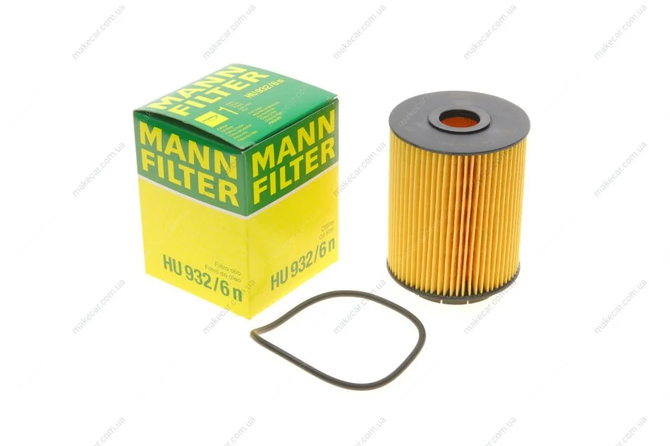 <strong>Фільтруючий елемент масляного фільтра VW - MULTIVAN, TRANSPORTER V MANN HU 932/6n (фото 1)</strong>