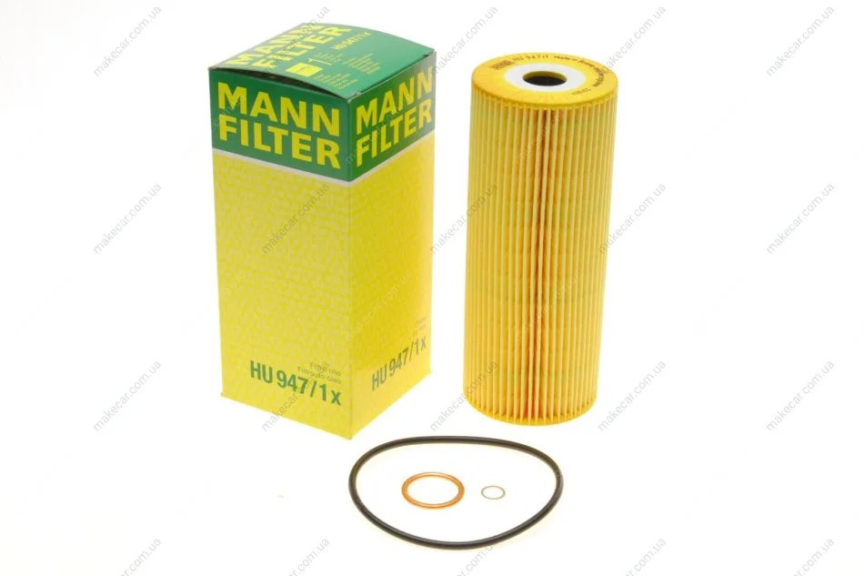 <strong>Фільтруючий елемент масляного фільтра MB LK/MK/SK MANN HU 947/1 X (фото 1)</strong>