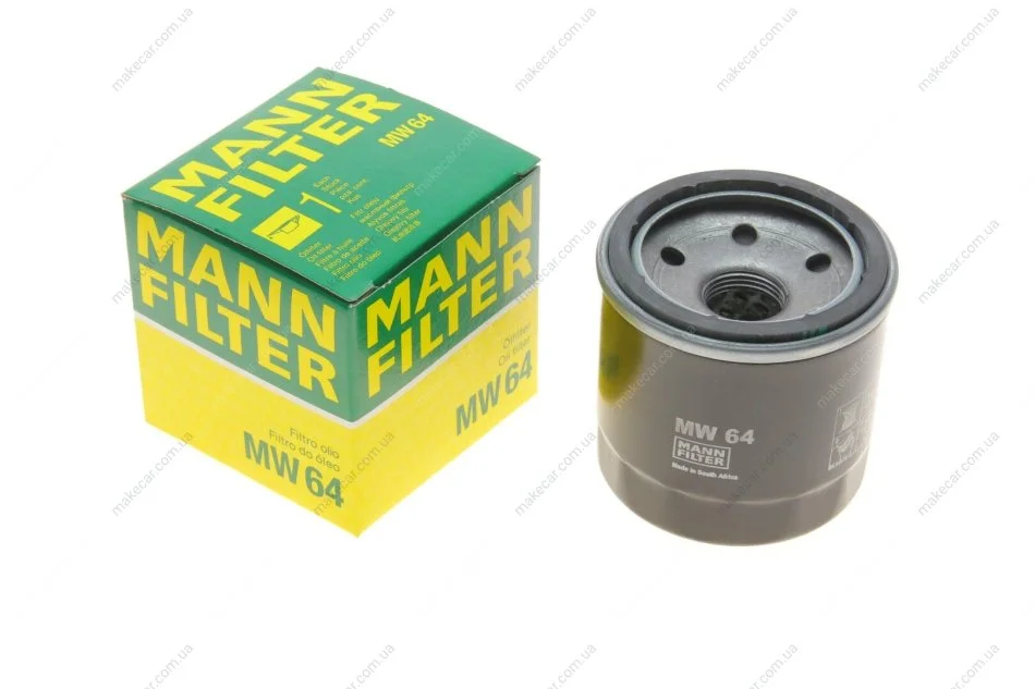 <strong>Фільтр масляний MANN MW 64 (фото 1)</strong>