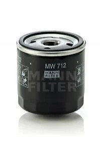 Фільтр масляний для MANN MW 712 фото товару