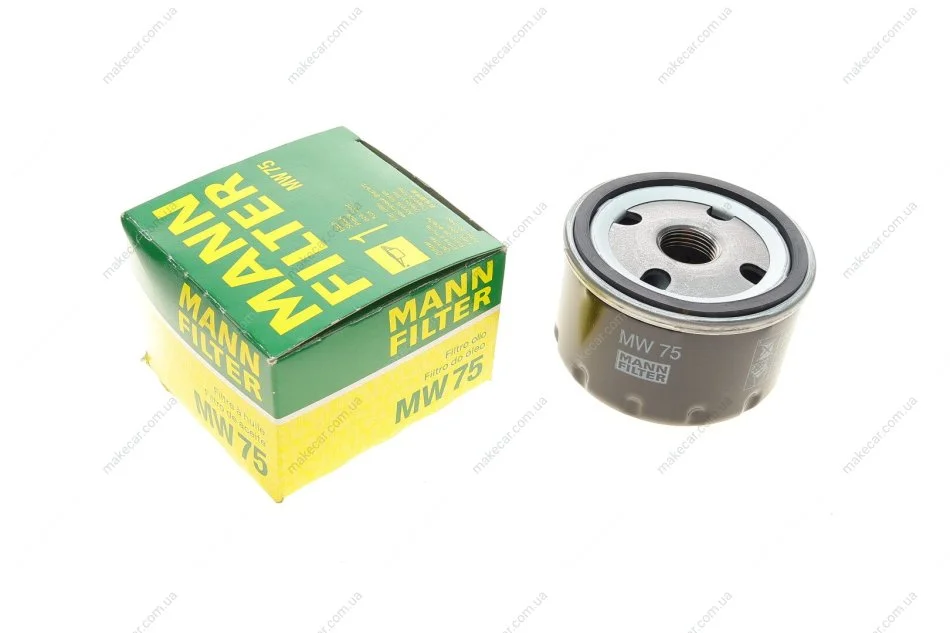 <strong>Фільтр масляний MANN MW75 (фото 1)</strong>