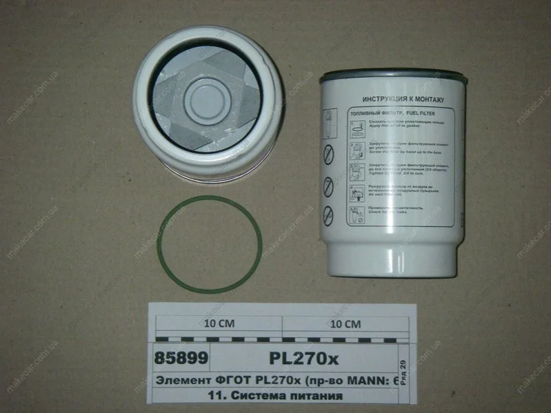<strong>Фільтруючий елемент Pre-Line DAF 75 - XF105 MANN PL 270 X (фото 1)</strong>