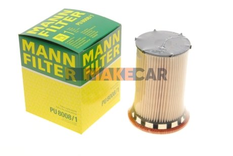 Фильтр топливный Audi Q3/Passat/Sharan/Tiguan 2.0TDI 05- -FILTER MANN PU 8008/1 (фото 1)
