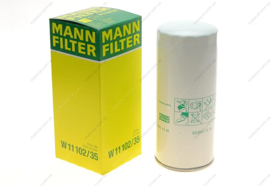 <strong>Фільтр масляний MANN W 11102/35 (фото 1)</strong>