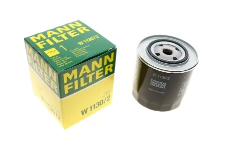 Масляний фільтр для MANN W1130/2 фото товару