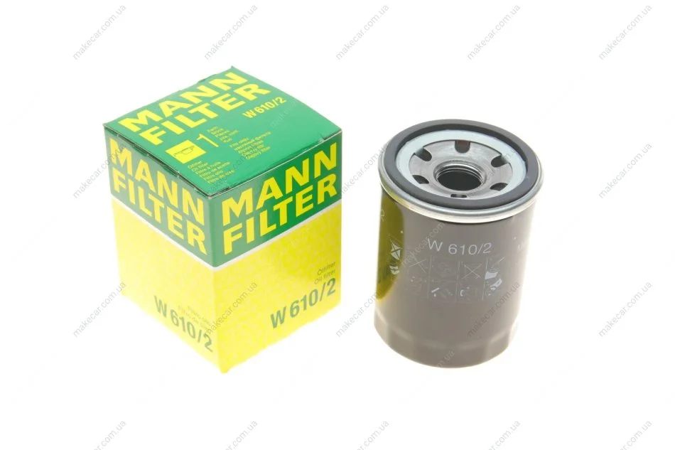 <strong>Фільтр оливний MANN W 610/2 (фото 1)</strong>