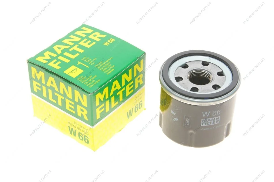 <strong>Фільтр масляний MANN W 66 (фото 1)</strong>